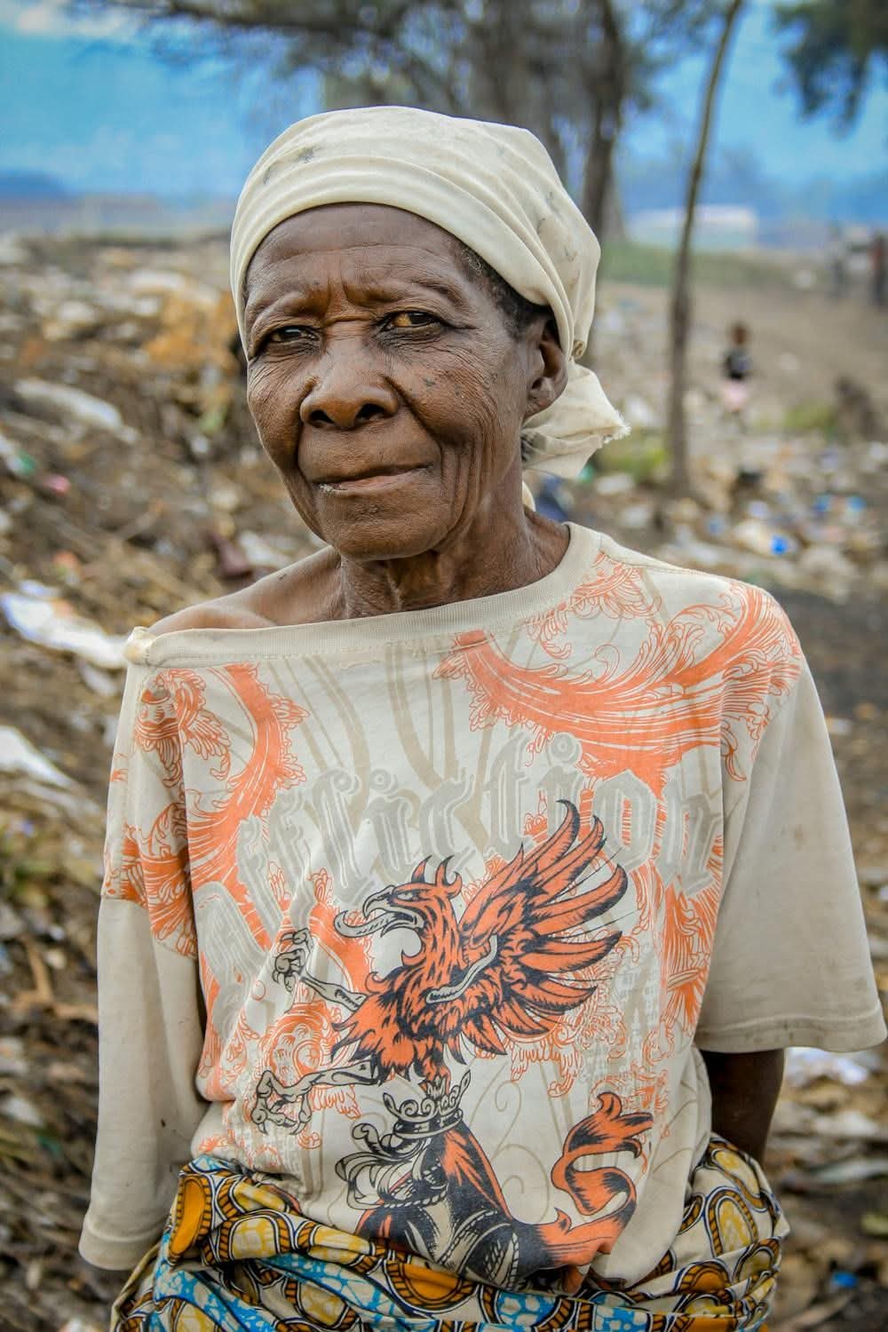 Elderly grandmother receiving compassionate support